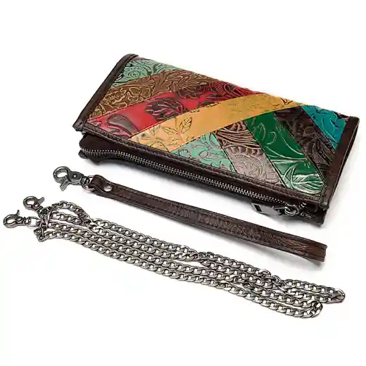 girls genuine leather wristlet bags