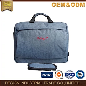China hot sell big pictures of laptop shoulder bag high qualtiy men computer messenger office bag for women