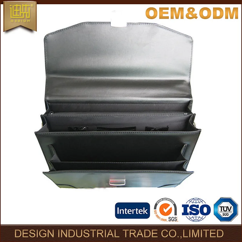 high quality bag manufacture hot sell PU men leather briefcase
