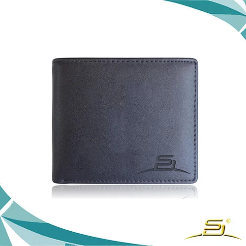 Cheap promotional soft pu wallet with two layer for men