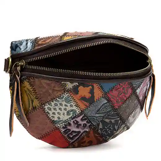 female leather shoulder bag