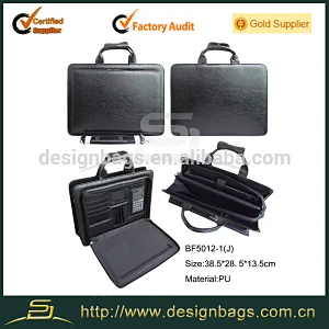 Multifunction laptop briefcase for men with calculator