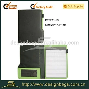 Women leather portfolio a4 size red portfolio