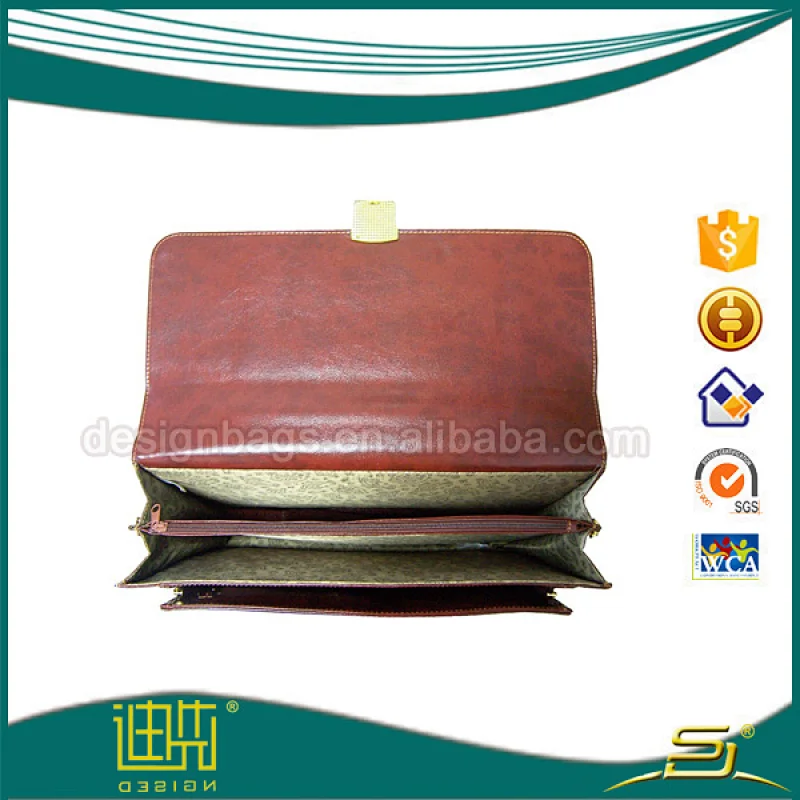 Custom lawyer briefcase pu leather briefcases