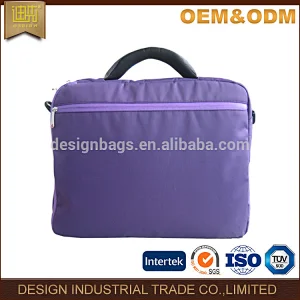 New style custom logo fashion handmade nylon laptop bag