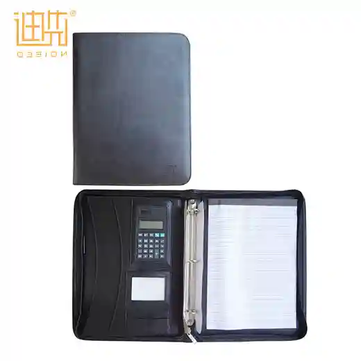 a4 leather portfolio folder
