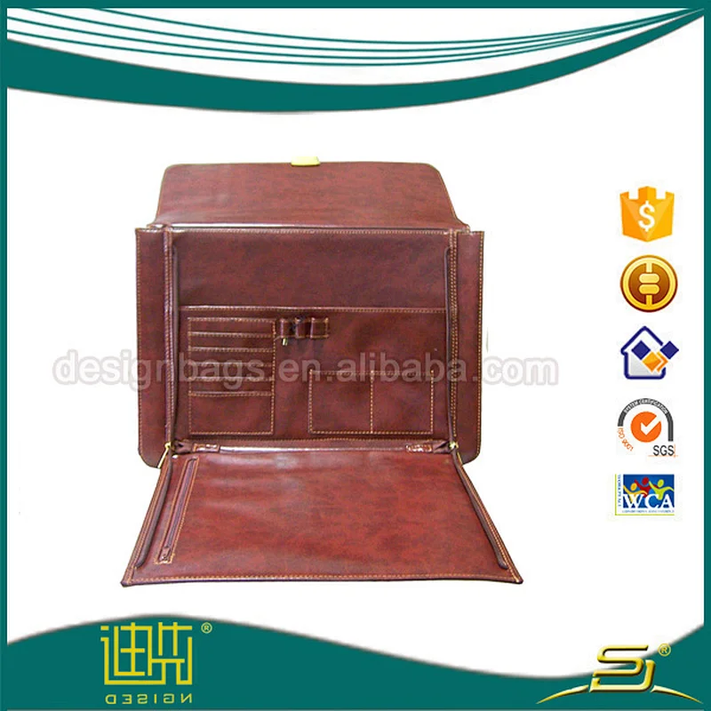 Custom lawyer briefcase pu leather briefcases