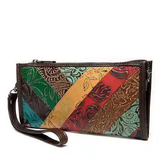 girls genuine leather wristlet bags