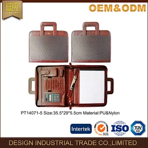business portfolio retractable handle document holder A4 notepad portfolio