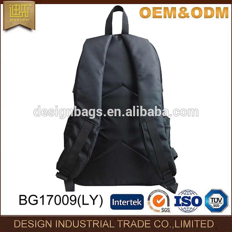 New model sylish college bag nylon fabric school backpack