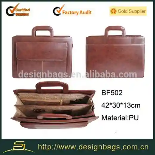 genuine leather briefcase
