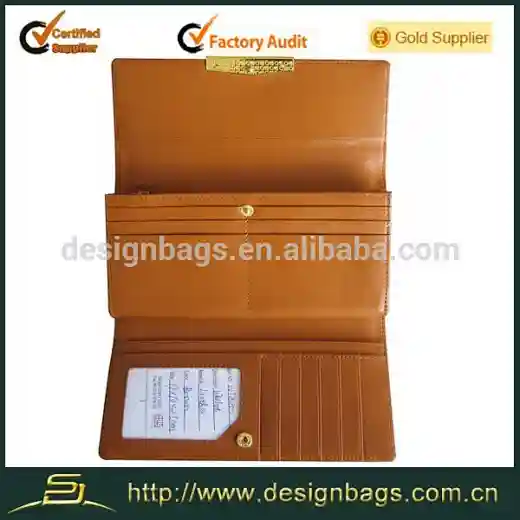 genuine leather travel wallet