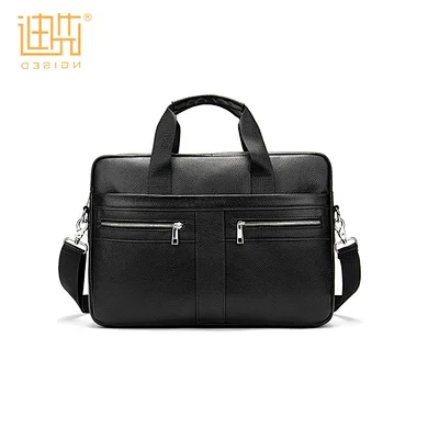 Wholesale 2020 new satchel genuine leather soft bag laptop men briefcase
