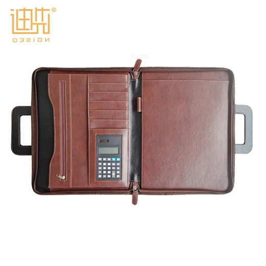 cartera de cuero a4 para hombres