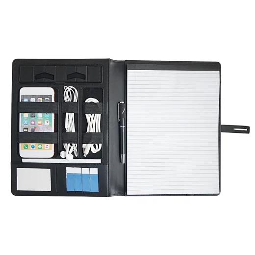 leather portfolio for business
