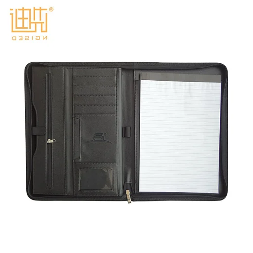 cartera con cremallera a4