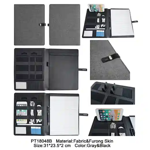 leather portfolio for business
