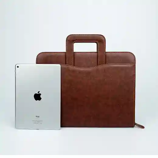 cartera de cuero a4 para hombres