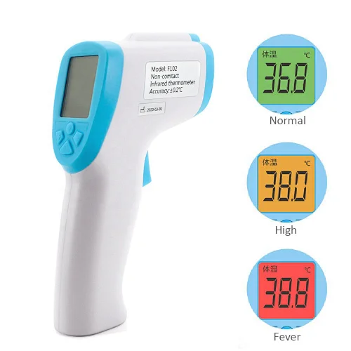 Adults Children Lcd Display Digital Non-contact Infrared Forehead Thermometer