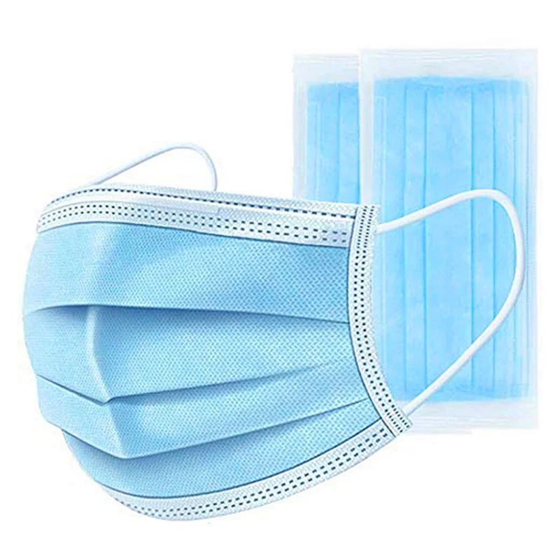 3 Layer Protection Elastic Ear Loop Dust Filter Safety Disposable Fask Mask