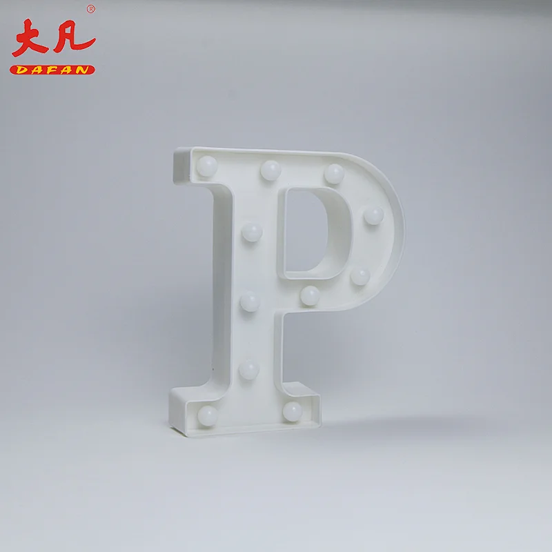 P room light holiday lighting Christmas acrylic led light letter 3d led letter sign plastic light box