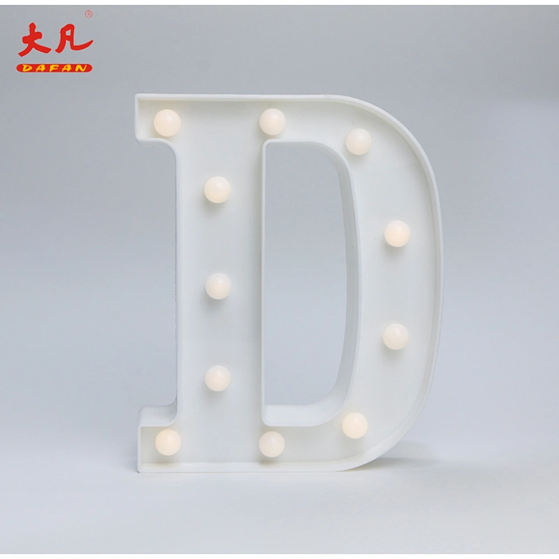 D led Christmas led light decorative light led sign letter battery letter light
