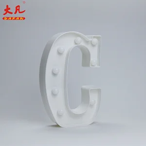 C led灯装饰婚礼照明词灯led信件灯标志字母