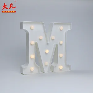 M热卖led灯圣诞灯led塑料灯立方字母板字母
