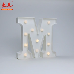 M best selling led lights Christmas lights led plastic light cube letter board alphabet letters