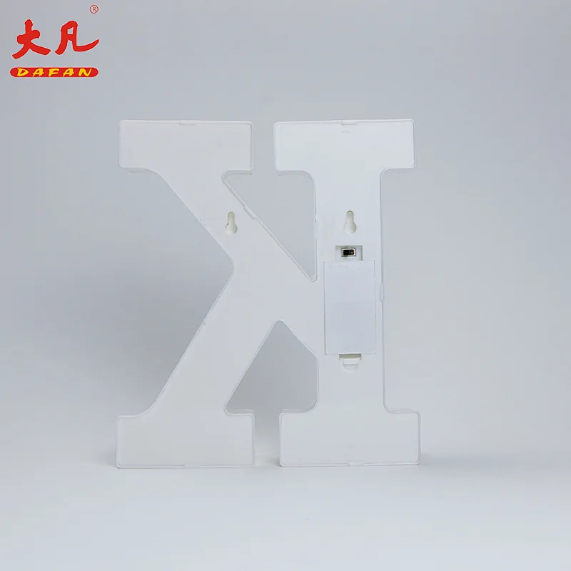 K表装饰led家居照明电池led灯字母字母字灯