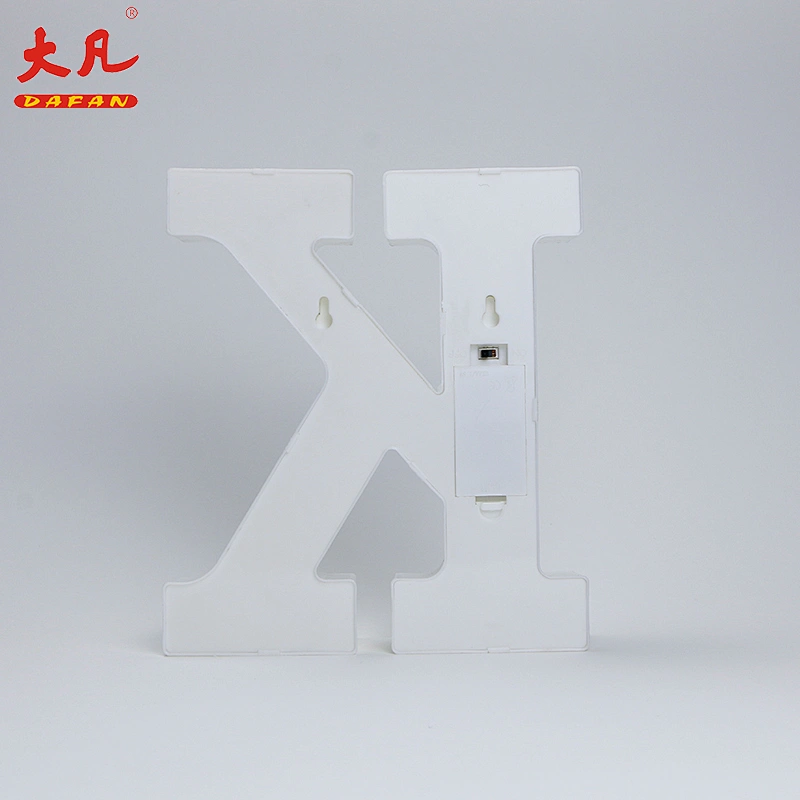 K table decoration led home lighting battery led light alphabet letters word light