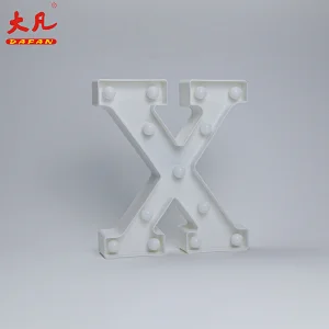 X led灯桌装饰室灯太阳能信箱灯3d字母标志