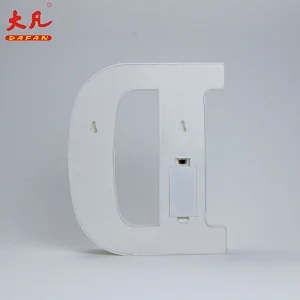 D led圣诞led灯装饰灯led标志字母电池字母灯