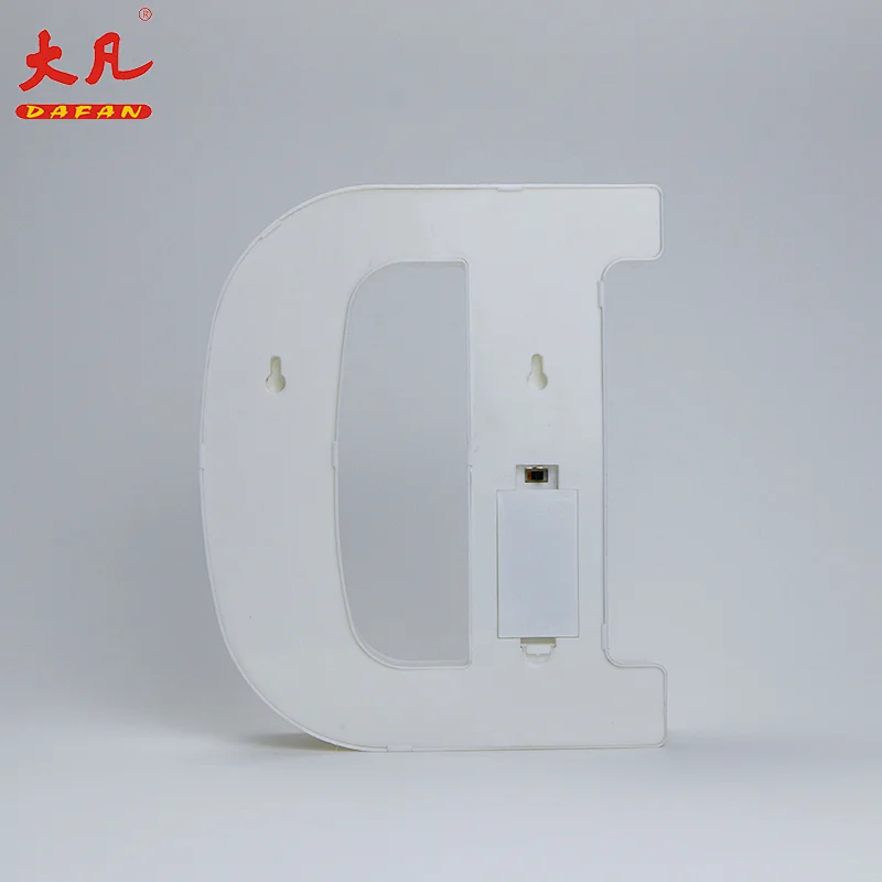D led圣诞led灯装饰灯led标志字母电池字母灯