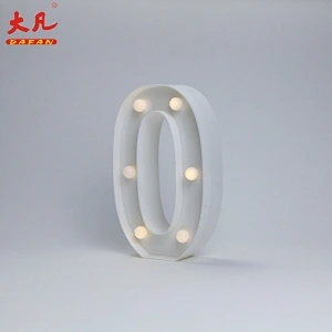 0 Led alphabet lamp plastic letter light sign for wedding,party decorative night light