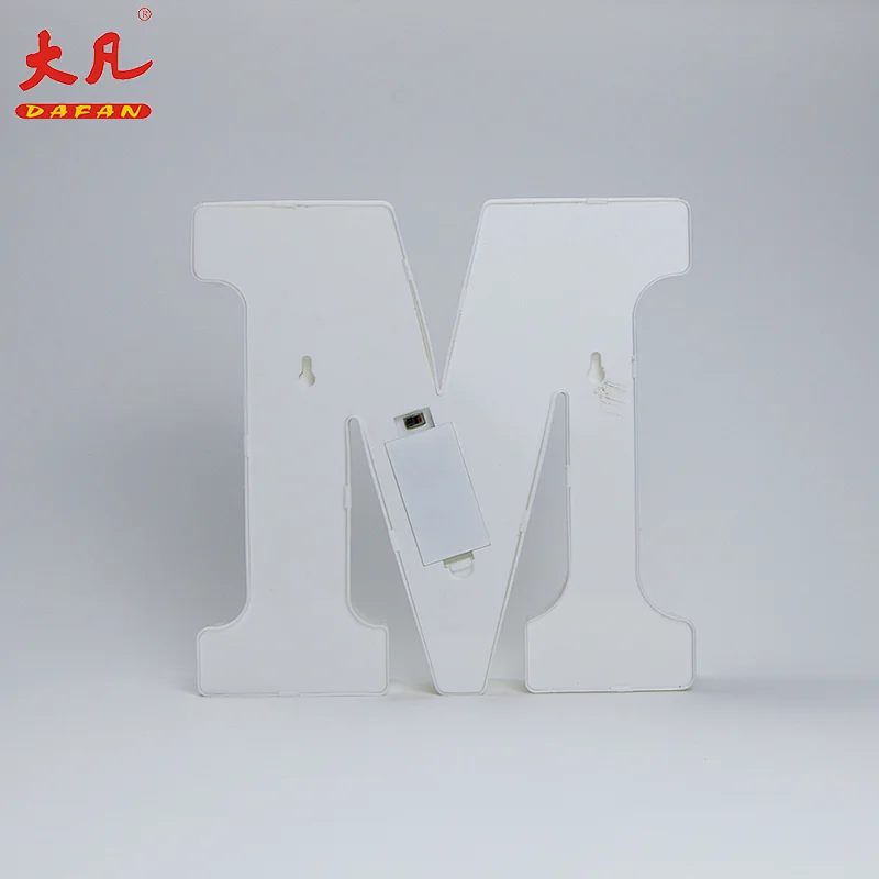 M热卖led灯圣诞灯led塑料灯立方字母板字母