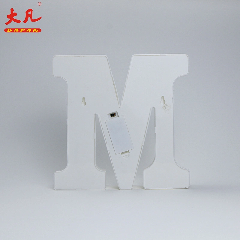 M best selling led lights Christmas lights led plastic light cube letter board alphabet letters