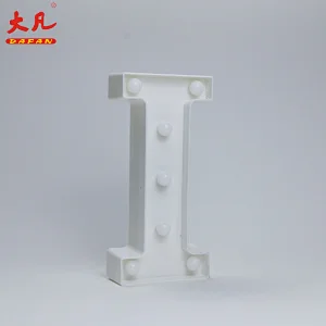 I圣诞节led灯室光环与字母设计塑料灯3d led字母标志