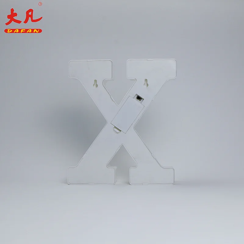 X led灯桌装饰室灯太阳能信箱灯3d字母标志