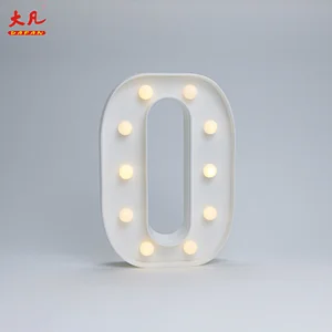 O型led装饰灯适用于婚庆电池设计灯亚克力led灯字母led字母灯