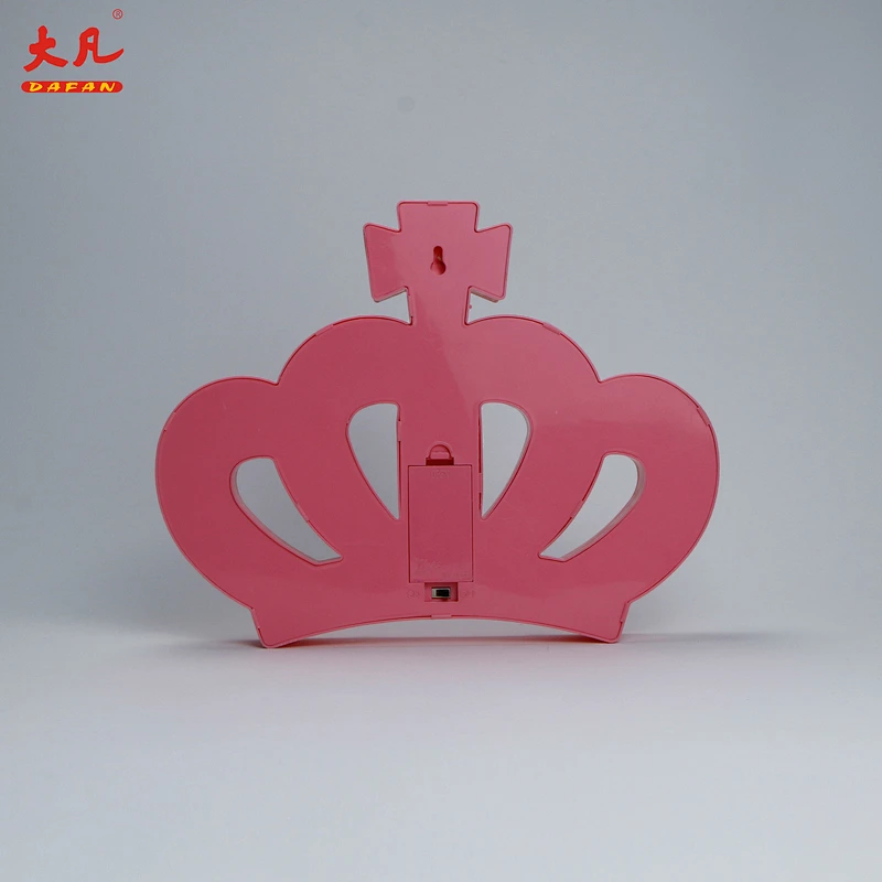 Crown Christmas decoration design lamp led plastic light marquee letter light letter box marquee