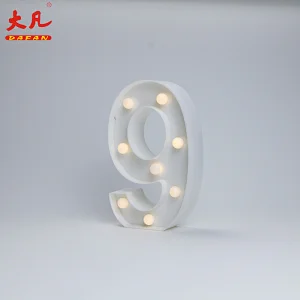 9 battery letter light decoration alphabet lamp light up letter signs for birthday wedding Christmas