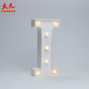 I圣诞节led灯室光环与字母设计塑料灯3d led字母标志