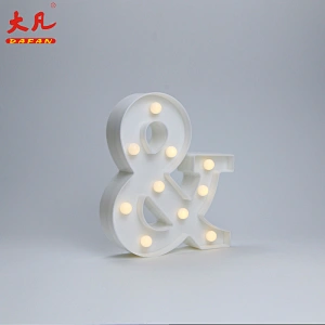 & ring with letter design plastic light cube lighting led letter pvc alphabet letter led light