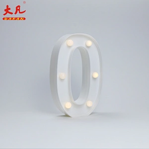 0 Led alphabet lamp plastic letter light sign for wedding,party decorative night light