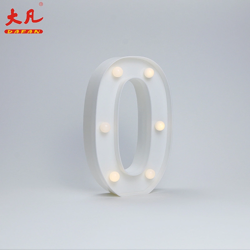 0 Led alphabet lamp plastic letter light sign for wedding,party decorative night light