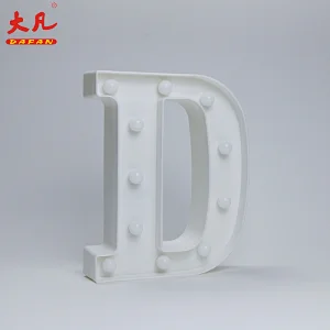 D led圣诞led灯装饰灯led标志字母电池字母灯
