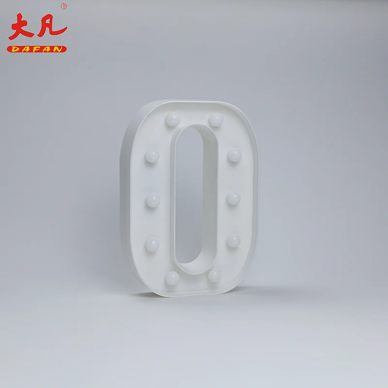 O型led装饰灯适用于婚庆电池设计灯亚克力led灯字母led字母灯