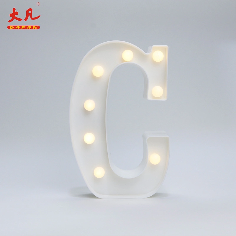 C led light decoration wedding lighting word light led letter lights sign alphabet letters