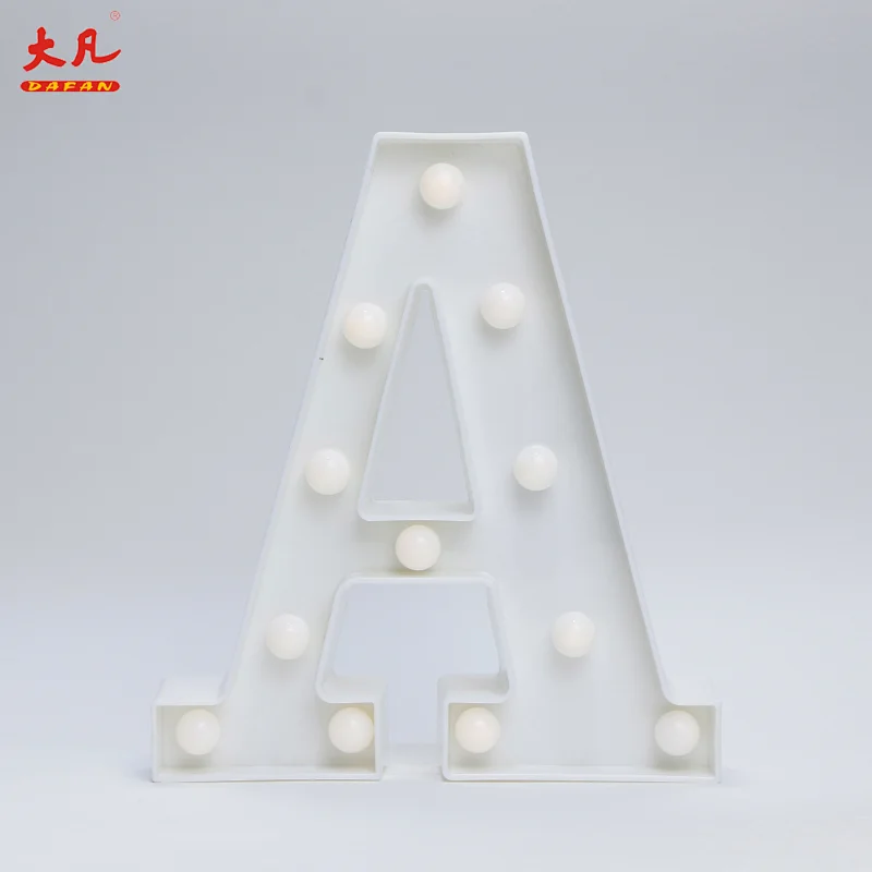 A led灯装饰婚礼照明词灯led信件灯标志字母